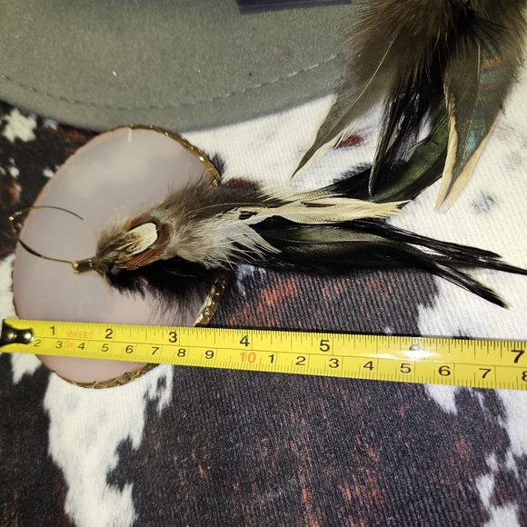 Beautiful feather earrings - Picture 6 of 6